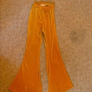 Velvet flare pants XS/S